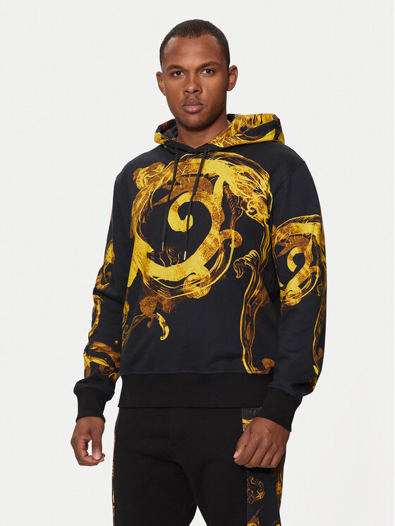 Versace Jeans Couture Versace Jeans Couture Μπλούζα 76GAI3HW Μαύρο Regular Fit