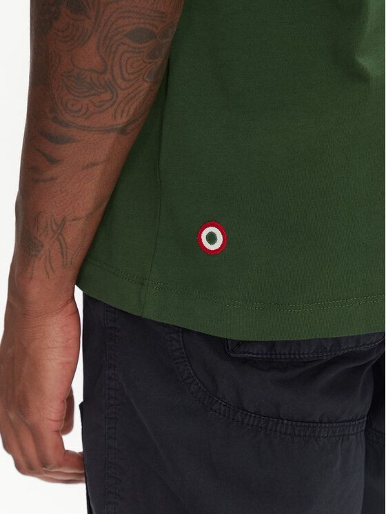 Aeronautica Militare Aeronautica Militare Marškinėliai 251TS2391J592 Žalia Regular Fit