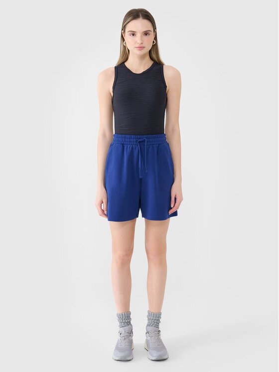 4F 4F Szorty 4FWSS25TSHOF529-30S Niebieski Oversize