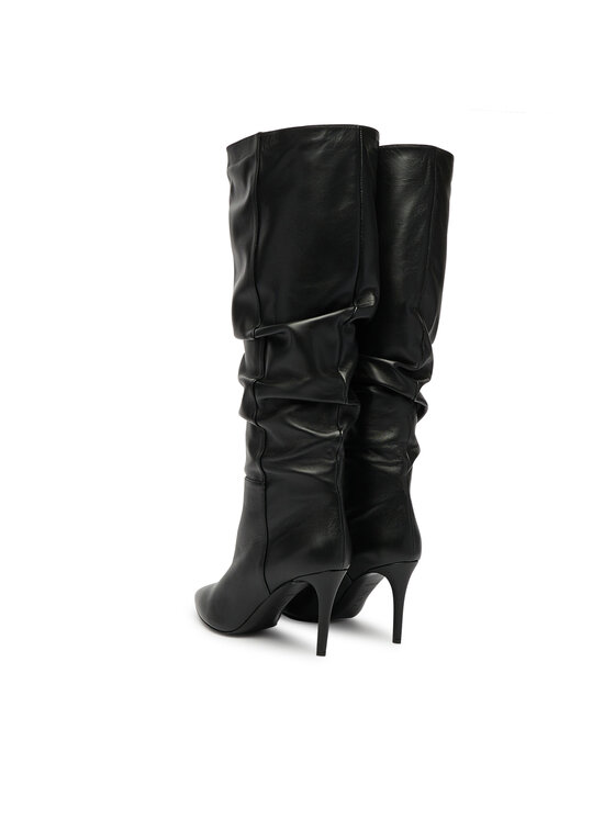 Pollini Pollini Ботуши SA26038M0NTE0000 Черен