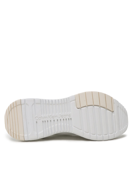 Calvin Klein Jeans Calvin Klein Jeans Αθλητικά Sporty Run Comfair Fluo Contr Wn YW0YW00938 Λευκό