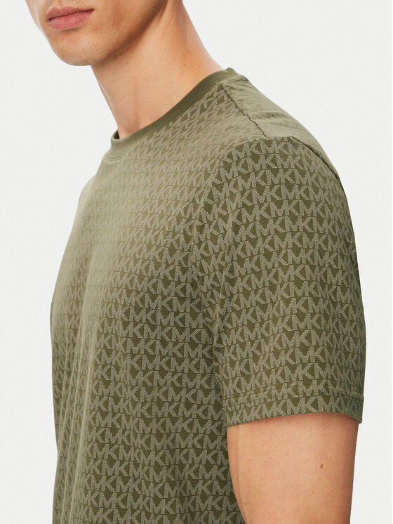 MICHAEL Michael Kors MICHAEL Michael Kors T-Shirt CS5529A5KS Khaki Regular Fit
