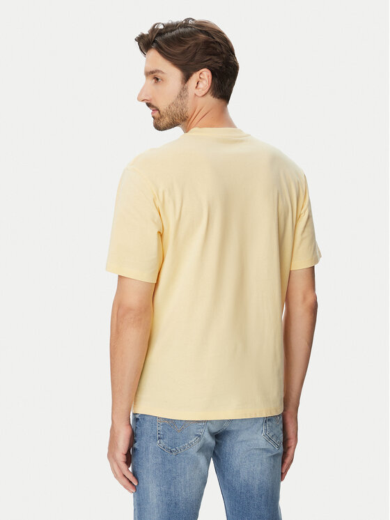 Jack & Jones Jack & Jones T-Shirt Corals Tee 12288345 Żółty jasny Loose Fit