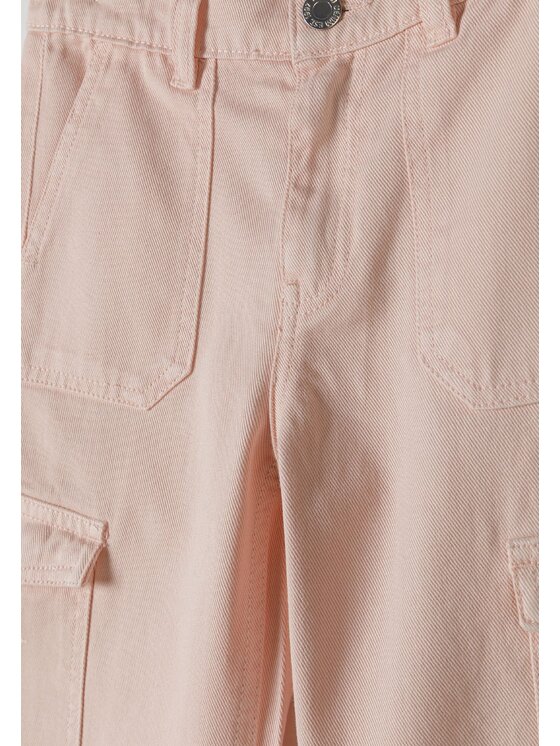 MINOTI MINOTI Spodnie cargo 22pant42 Różowy Regular Fit