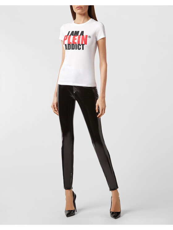 PHILIPP PLEIN PHILIPP PLEIN T-Shirt 22001 Biały Regular Fit