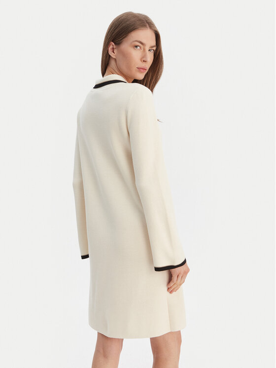 Luisa Spagnoli Luisa Spagnoli Трикотажна сукня Mariolina 100305 Бежевий Regular Fit