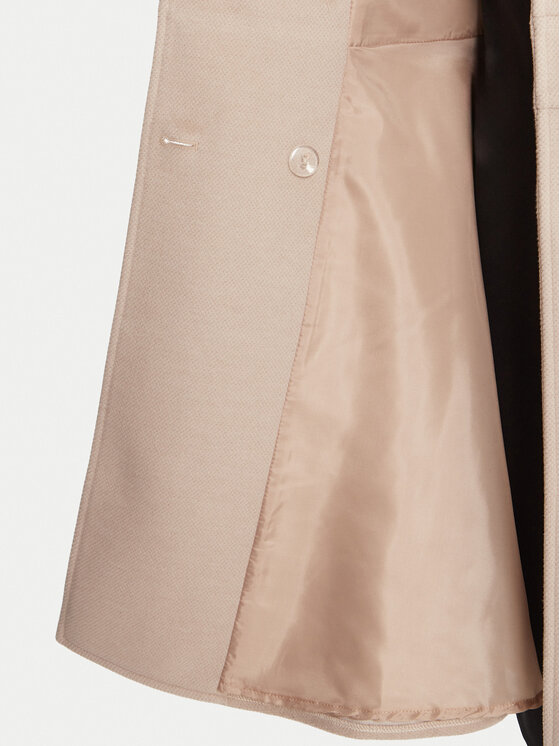 Rinascimento Rinascimento Prechodný kabát CFC0126213003 Béžová Regular Fit