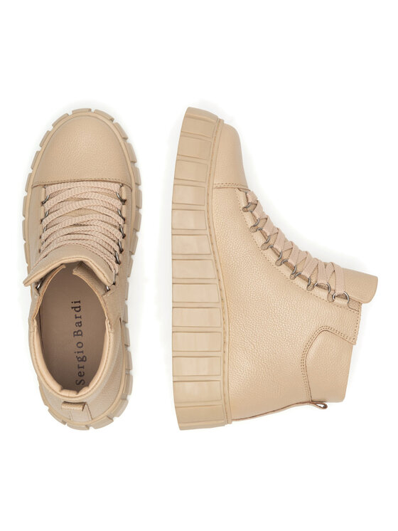 Sergio Bardi Sergio Bardi Schnürschuhe WI23-B1025-01SB Beige