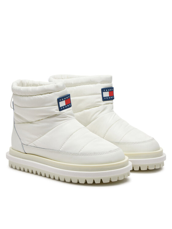 Tommy Jeans Tommy Jeans Čizme za snijeg EN0EN02725 Bijela