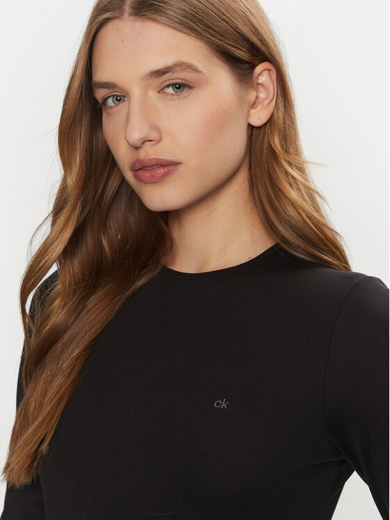 Calvin Klein Calvin Klein Blúz K20K208037 Fekete Slim Fit