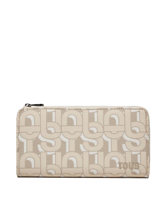 TOUS Große Damen Geldbörse Manifesto 395910148 Beige, Größe 00