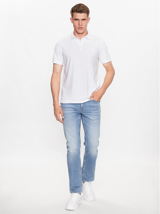 KARL LAGERFELD KARL LAGERFELD Polo 745401 533221 Balts Regular Fit