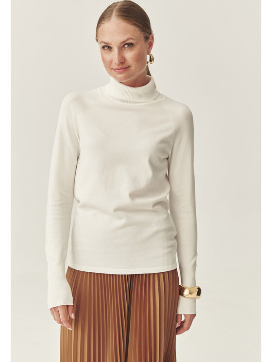 TATUUM Tatuum Sweter NEKOKI Écru Fitted Fit