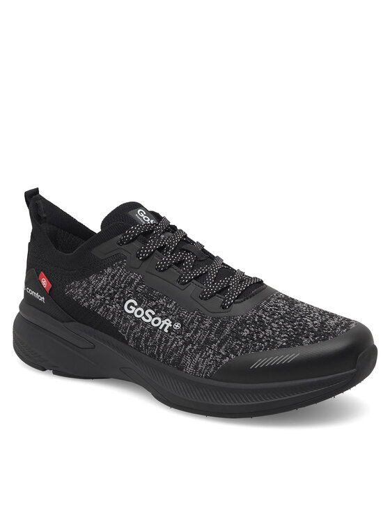 Go Soft Go Soft Sneakersy MP-12 Czarny