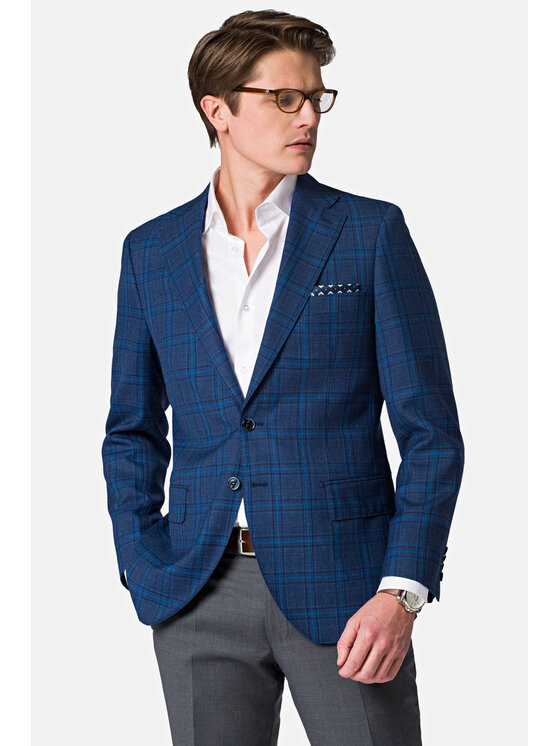 Lancerto Lancerto Marynarka Pula 2 Kolorowy Slim Fit
