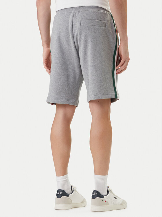 Aeronautica Militare Aeronautica Militare Pantaloni scurți sport 261BF0030UF00677 Gri Regular Fit