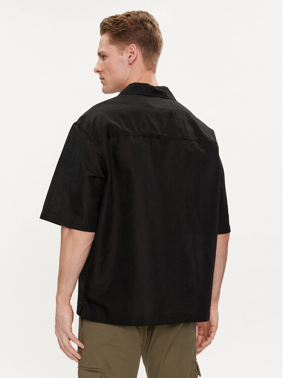 Calvin Klein Jeans Calvin Klein Jeans Πουκάμισο J30J325173 Μαύρο Relaxed Fit