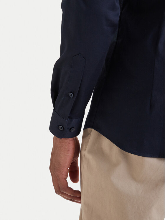 Jack & Jones Jack & Jones Särk Parma 12097662 Tumesinine Slim Fit