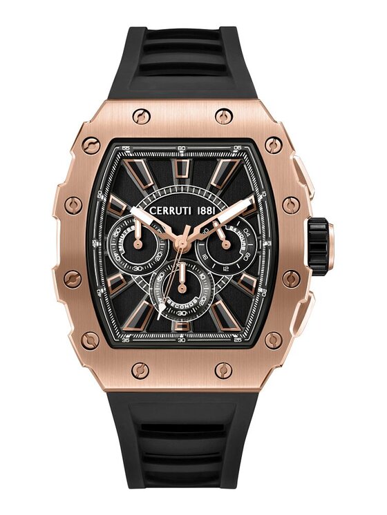 Cerruti 1881 Cerruti 1881 Zegarek Cerruti-CIWGO0085406 Czarny