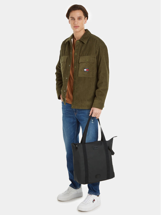 Tommy Jeans Tommy Jeans Krepšys Tjm To Go Tote AM0AM11635 Juoda