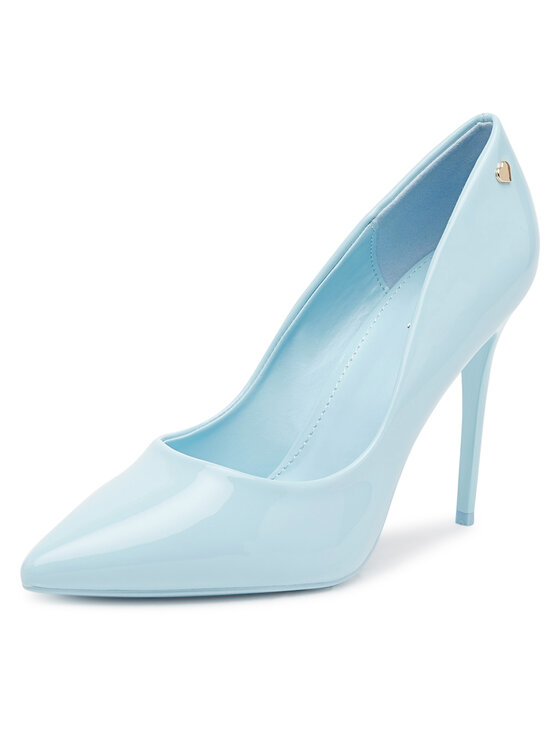 DeeZee DeeZee Pantofi cu toc subțire AB2-4503A Albastru