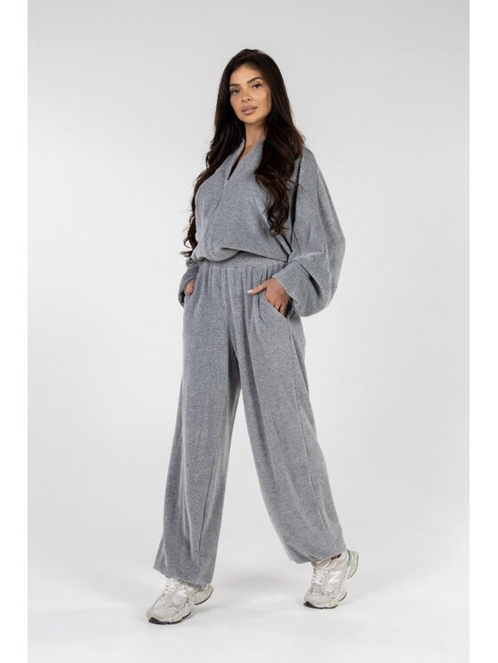 Agatha Studio Agatha Studio Dres A26ZS-KA-K53 Szary Classic Fit