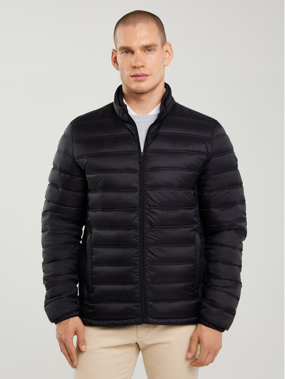 BIG STAR BIG STAR Kurtka zimowa ACARF Czarny Basic Fit