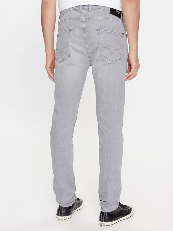 Pepe Jeans Pepe Jeans Blugi PM207387 Gri Skinny Fit