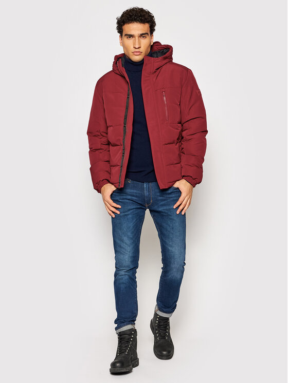 Wrangler Wrangler Giubbotto invernale The Bodyguard W4D7WWX2G 112141360 Rosso Regular Fit