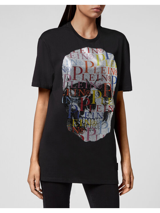 PHILIPP PLEIN PHILIPP PLEIN T-Shirt 2331 Černá Regular Fit