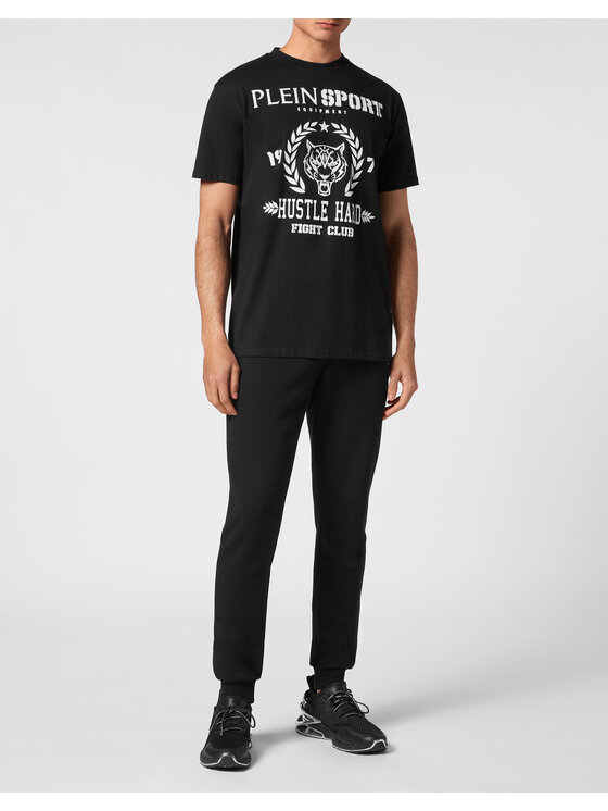 Plein Sport Plein Sport T-Shirt 13043 Czarny Regular Fit