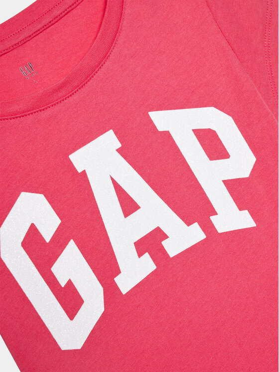 Gap Gap Tričko 460525-05 Ružová Regular Fit