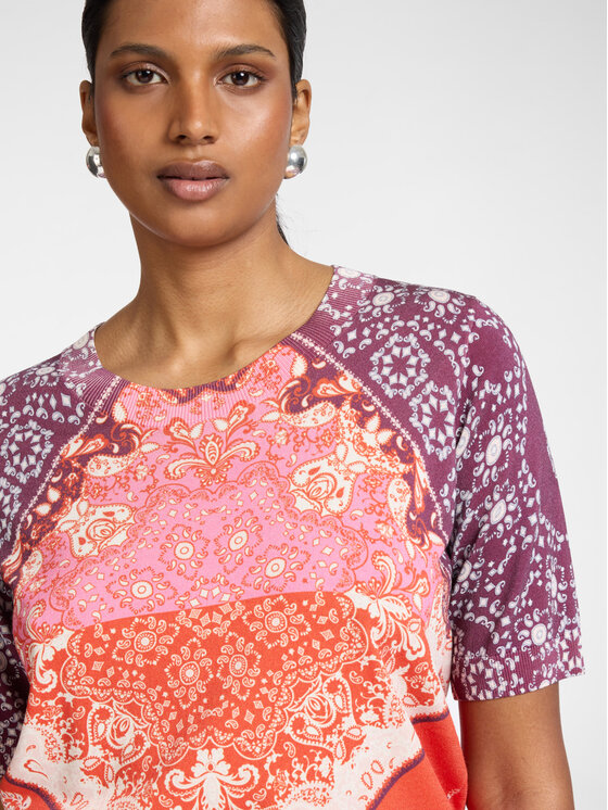 Elena Mirò Elena Mirò Maglione M608Z100787N0S2 Arancione Slim Fit