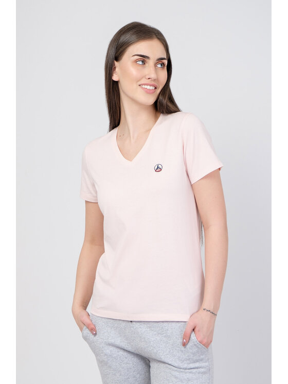 Jott Jott T-Shirt Cancun Różowy Regular Fit