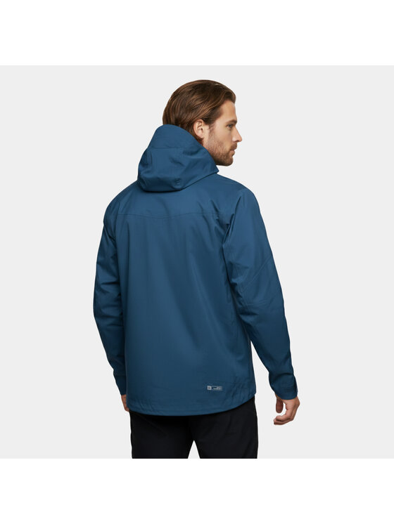 Alpinus Alpinus Kurtka przeciwdeszczowa Arys Niebieski Regular Fit