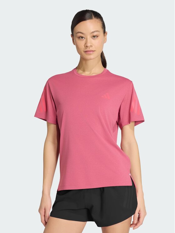 adidas adidas Koszulka techniczna 158728 Różowy Regular Fit