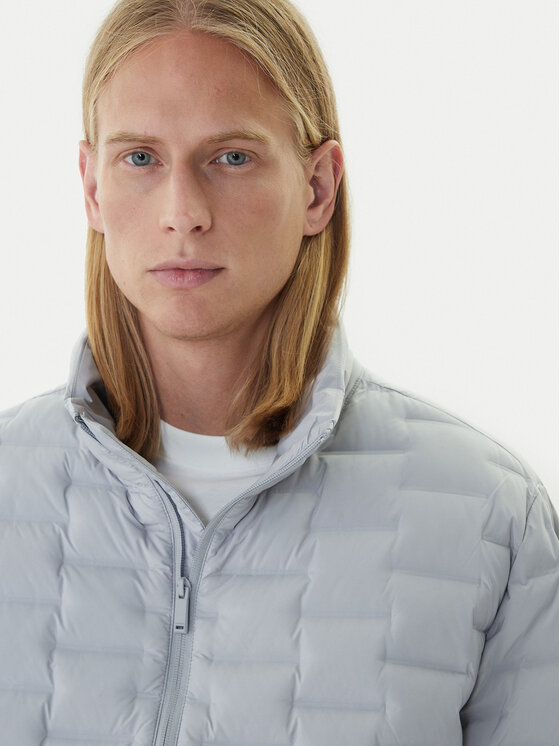 Calvin Klein Calvin Klein Vatovaná bunda LV04LD520G Sivá Regular Fit
