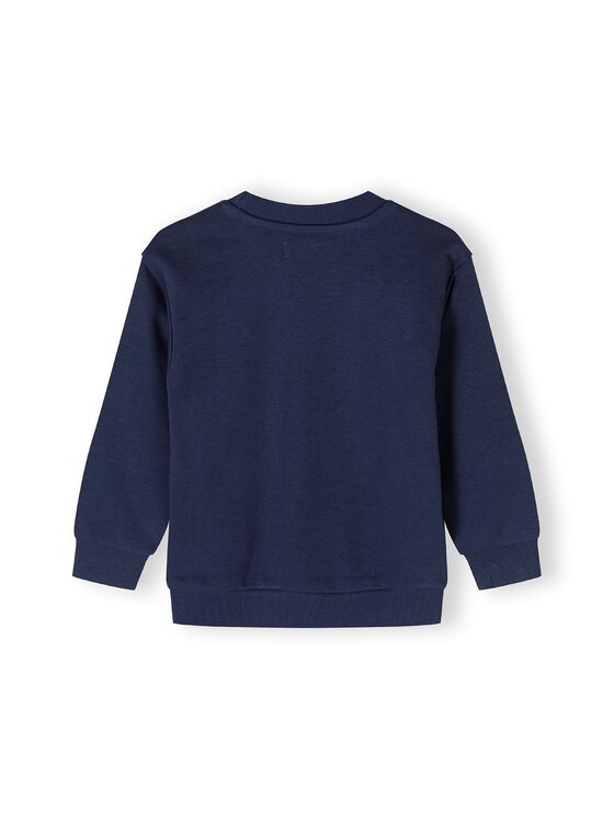 MINOTI MINOTI Bluza 23fleece17 Granatowy Regular Fit