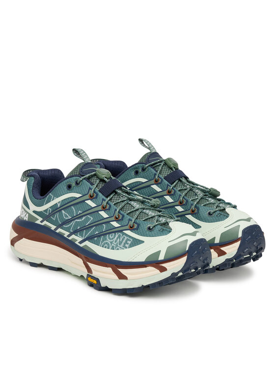 Hoka Hoka Sneakersy Mafate Three2 Wordmark 1175490 FVY Zelená