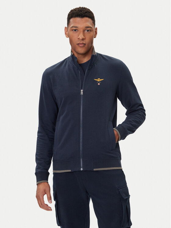 Aeronautica Militare Aeronautica Militare Bluză 252FE1956UF00459 Bleumarin Regular Fit