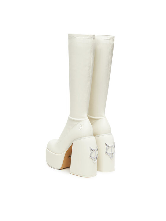 Naked Wolfe Naked Wolfe Stiefel Spice Weiß