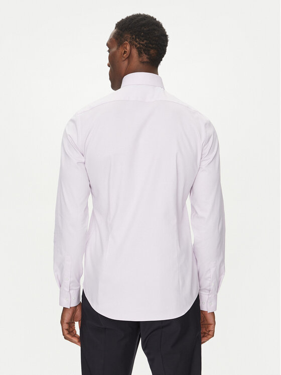 Calvin Klein Calvin Klein Košeľa K10K114298 Fialová Slim Fit
