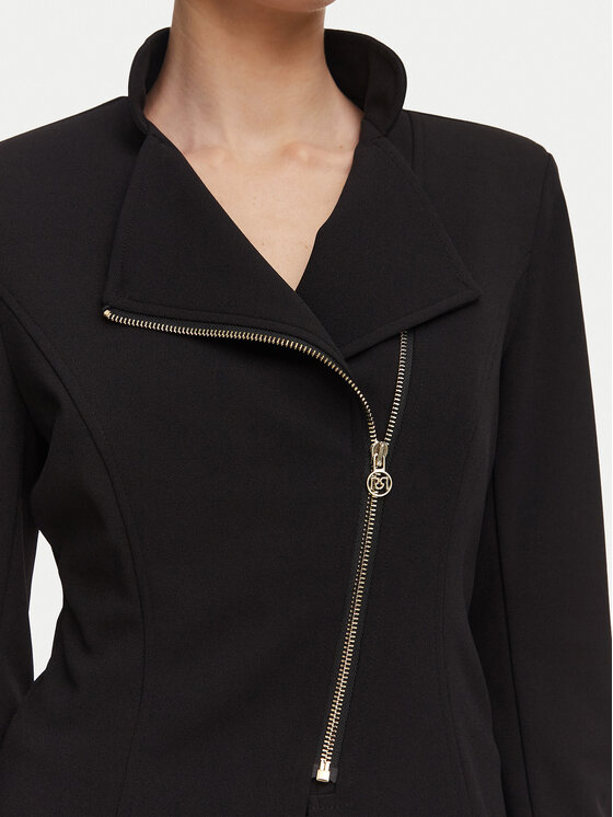 Rinascimento Rinascimento Marynarka CFC0130203003 Czarny Slim Fit