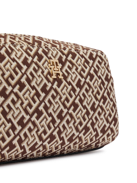 Tommy Hilfiger Tommy Hilfiger Borsetta Th Grace Camera Bag Jacquard AW0AW18864 Marrone