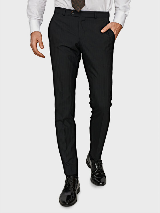 Evenemen Evenemen Garnitur Senator Czarny Slim Fit