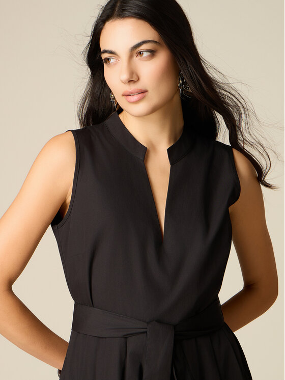 Oltre Oltre Abito da sera 7069R105117N033 Nero A-Line Fit