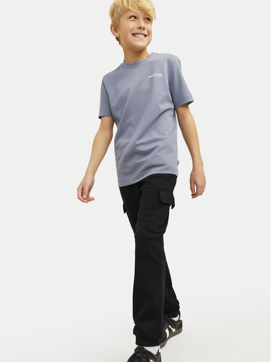 Jack&Jones Junior Jack&Jones Junior Sportinės kelnės Gordon 12254214 Juoda Slim Fit