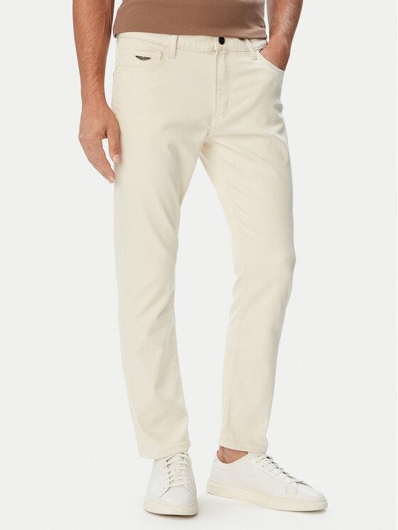 BOSS BOSS Джинси H-DELAWARE_AM 50556583 Кремовий Slim Fit