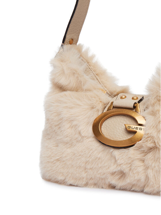 Guess Guess Дамска чанта Camden Mini HWFB93 08720 Бежов