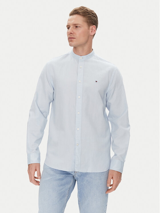 Tommy Hilfiger Košeľa MW0MW40716 Modrá Regular Fit